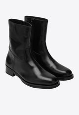 JUDE Daryl Calf Leather Ankle Boots Black FW25BO009CL014/R_JUDET-BK001