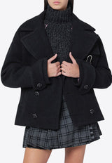 Double-Breasted Wool Coat