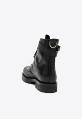 Leather Combat Boots