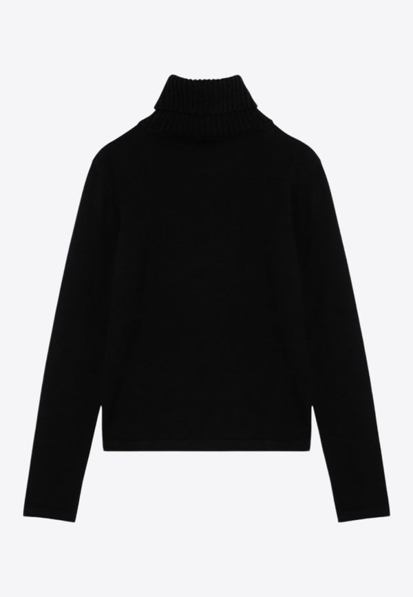 Dolce & Gabbana Cashmere Turtleneck Sweater Black FXW20TJAWYQ/P_DOLCE-N0000