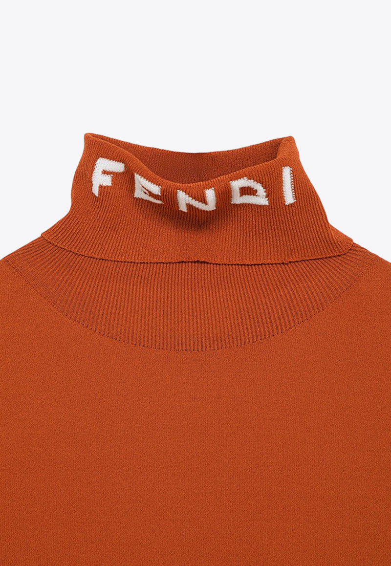 Fendi High-Neck Logo-Jacquard Sweater FZXB25ARV1/O_FENDI-F1NY9