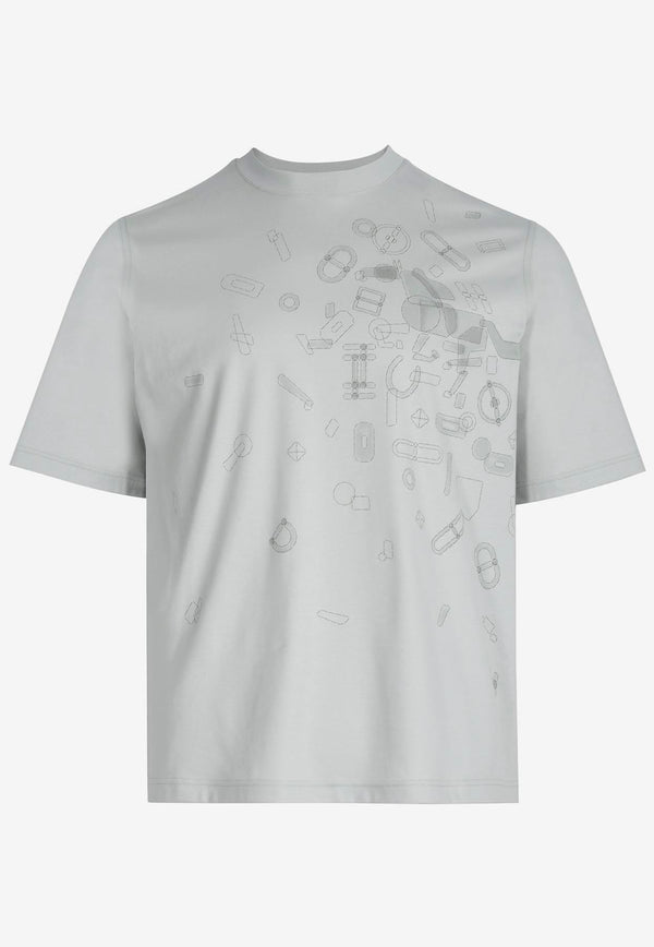 Fragments Equestre Print T-shirt