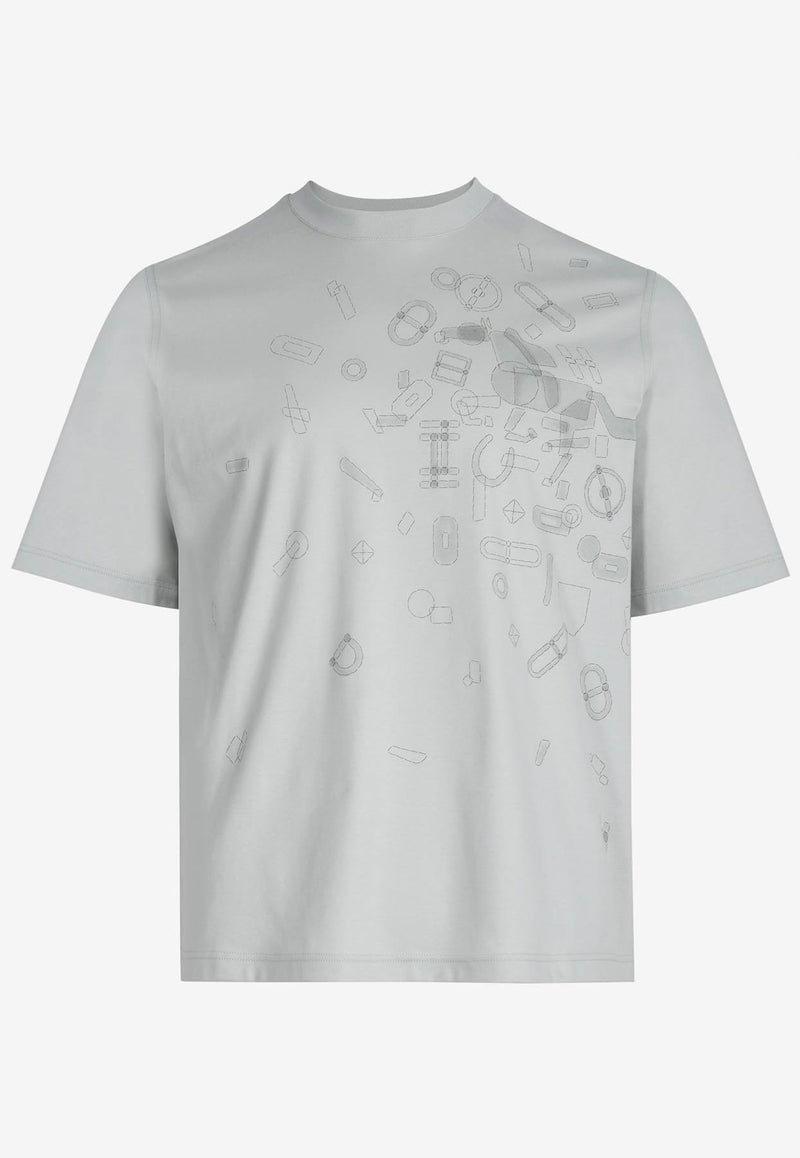 Fragments Equestre Print T-shirt