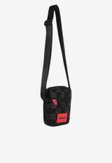 Hugo Boss Kids Boys Monogram Messenger Bag Black G00555/09B_BLACK