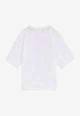Hugo Boss Kids Boys Wellness Club Graphic Print T-shirt White G01017/10P_WHITE