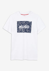 Hugo Boss Kids Boys Logo Print T-shirt White G01020/10P_WHITE