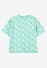 Hugo Boss Kids Boys Monogram T-shirt Green G01022/72B_GREEN