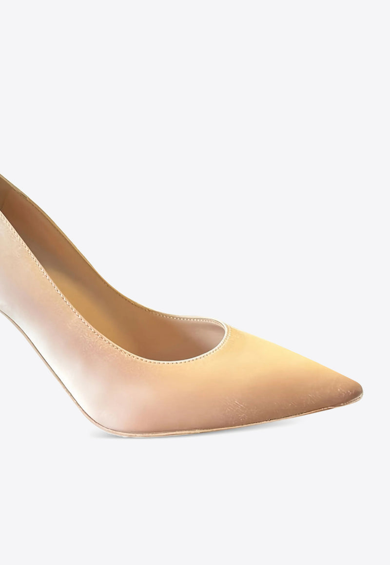 Gianvito Rossi Gianvito 85 Satin Pumps  Pink G2458085RICRASPEAH_80281