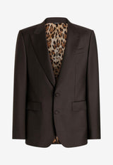 Wool Single-Breasted Jacket