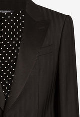 Wool Single-Breasted Jacket