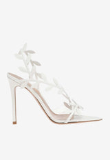 Gianvito Rossi Flavia 105 Asymmetric Heeled Sandals White G32407 15RIC GNPTRBI WHITE