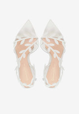 Gianvito Rossi Flavia 105 Asymmetric Heeled Sandals White G32407 15RIC GNPTRBI WHITE