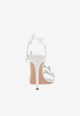 Gianvito Rossi Flavia 105 Asymmetric Heeled Sandals White G32407 15RIC GNPTRBI WHITE