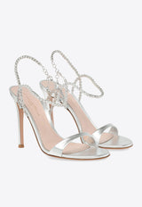 Eternity 105 Heeled Sandals with Crystals