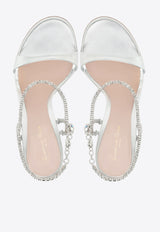 Eternity 105 Heeled Sandals with Crystals
