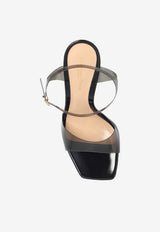 Gianvito Rossi Cher 100 Plexi Sandals Black G32764 95RIC GNUFUNE NUIT FUME+BLACK