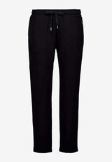 Dolce & Gabbana Logo Plaque Track Pants Black G4ZCAT G7P1C N0000