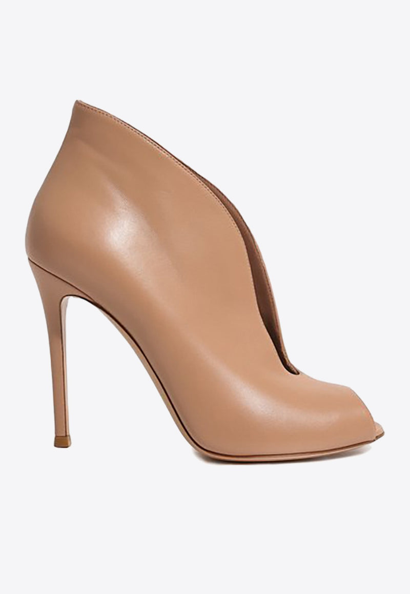 Gianvito Rossi Vamp 105 Pumps G53260 15RIC NVIPEAH NAPPA STIVALE PEACH