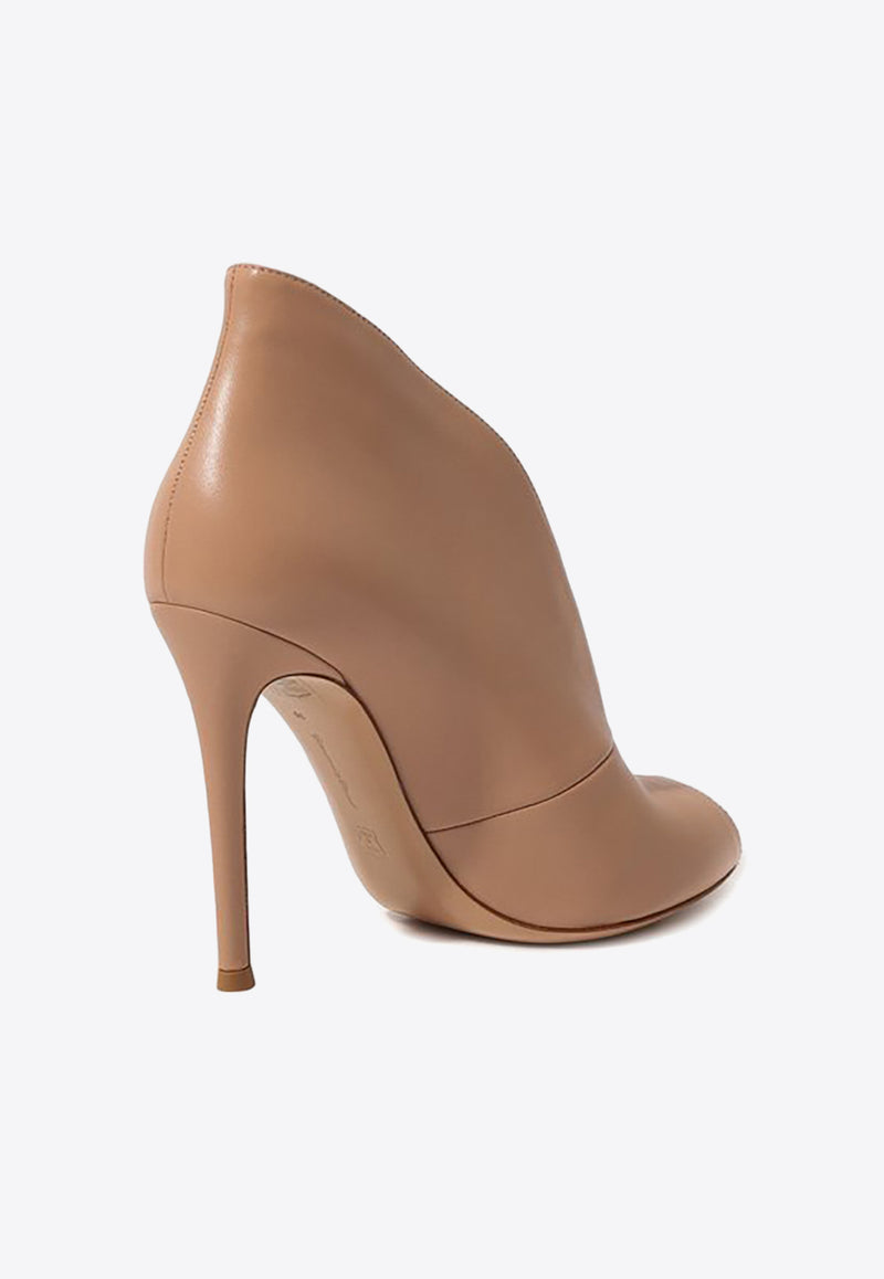 Gianvito Rossi Vamp 105 Pumps G53260 15RIC NVIPEAH NAPPA STIVALE PEACH