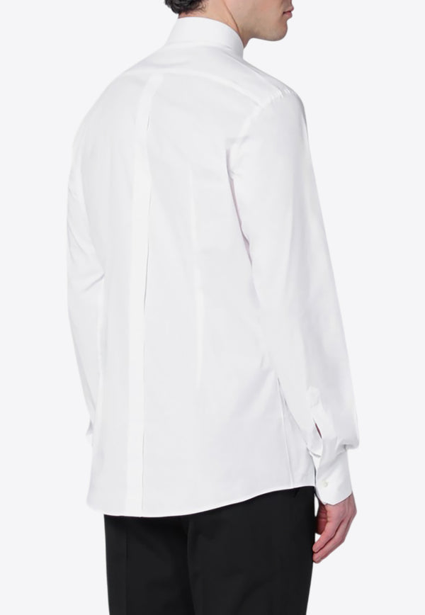 Dolce & Gabbana Poplin Buttoned Shirt White G5EJ0TGG826/Q_DOLCE-W0800