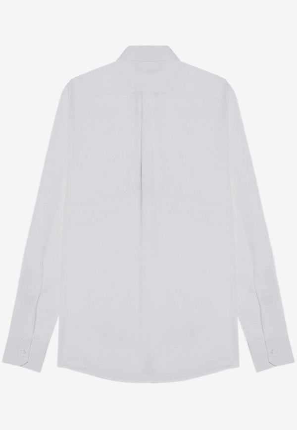 Dolce & Gabbana Classic Long-Sleeved Shirt White G5EJ1TFU5U8/P_DOLCE-W0800