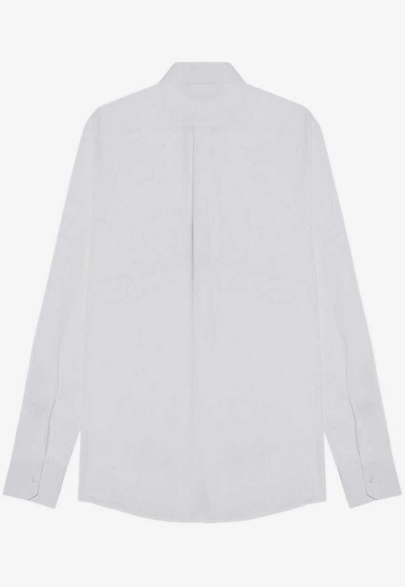 Dolce & Gabbana Classic Long-Sleeved Shirt White G5EJ1TFU5U8/P_DOLCE-W0800