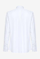 Dolce & Gabbana Slim-Fit Long-Sleeved Shirt White G5ML1T FU5T9 W0800