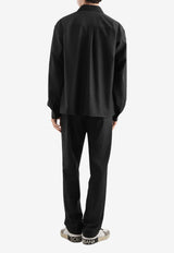 Tailored Pinstripe-Pattern Shirt