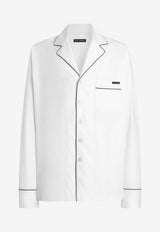 Dolce & Gabbana Structured Vanity Shirt White G5OI9T FU5YX W0800