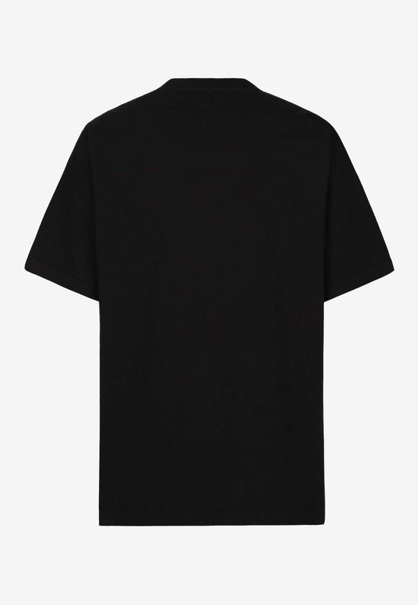 Dolce & Gabbana Logo Print T-shirt Black G8PN9T G7M3K N0000
