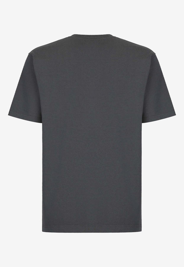 Dolce & Gabbana Logo Print T-shirt Gray G8PN9T G7M3K N9299