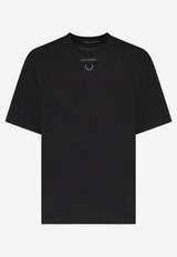 Dolce & Gabbana D-ring Crewneck T-shirt Black G8PN9T G7PZH N0000