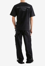 Dolce & Gabbana DG84 Athletic T-shirt Black G8PN9T G7PZL N0000