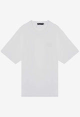 Dolce & Gabbana Logo Plaque Basic T-shirt White G8PN9TG7NTW/P_DOLCE-S9000