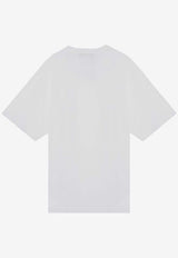 Dolce & Gabbana Logo Plaque Basic T-shirt White G8PN9TG7NTW/P_DOLCE-S9000