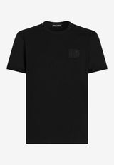 Dolce & Gabbana DG Logo Patch T-shirt Black G8PV1Z G7P3N N0000