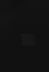 Dolce & Gabbana DG Logo Patch T-shirt Black G8PV1Z G7P3N N0000