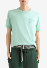 Dolce & Gabbana DG Logo Patch T-shirt Green G8PV1Z G7P3N V0234
