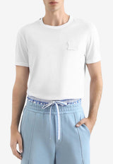 Dolce & Gabbana DG Logo Patch T-shirt White G8PV1Z G7P3N W0800
