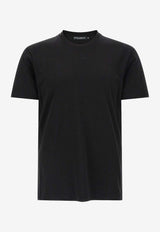 Dolce & Gabbana Mini Logo Crewneck T-shirt Black G8RN8T G7P0O N0000