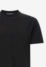 Dolce & Gabbana Mini Logo Crewneck T-shirt Black G8RN8T G7P0O N0000