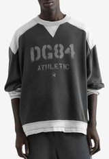 Dolce & Gabbana DG84 Athletic Faded Sweatshirt Black G9BZXT G7PPD N0000
