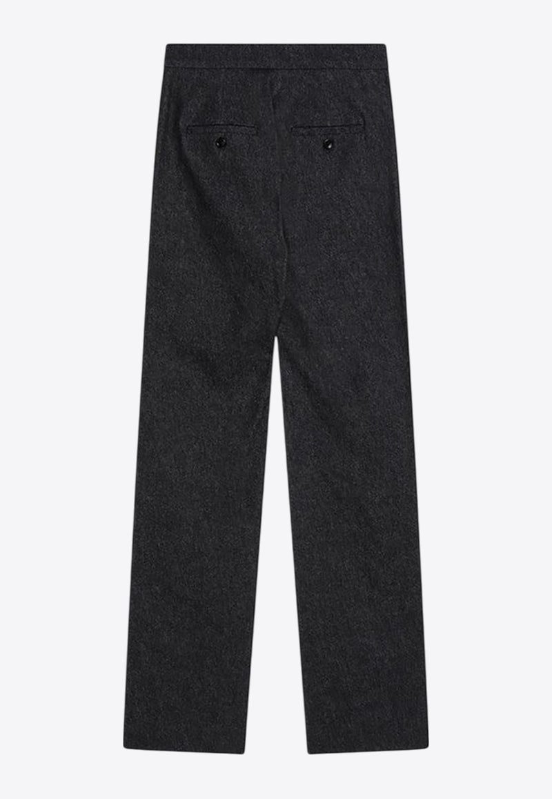 Max Mara Galizia Denim-Effect Pants Blue GALIZIACO/Q_MAXM-001