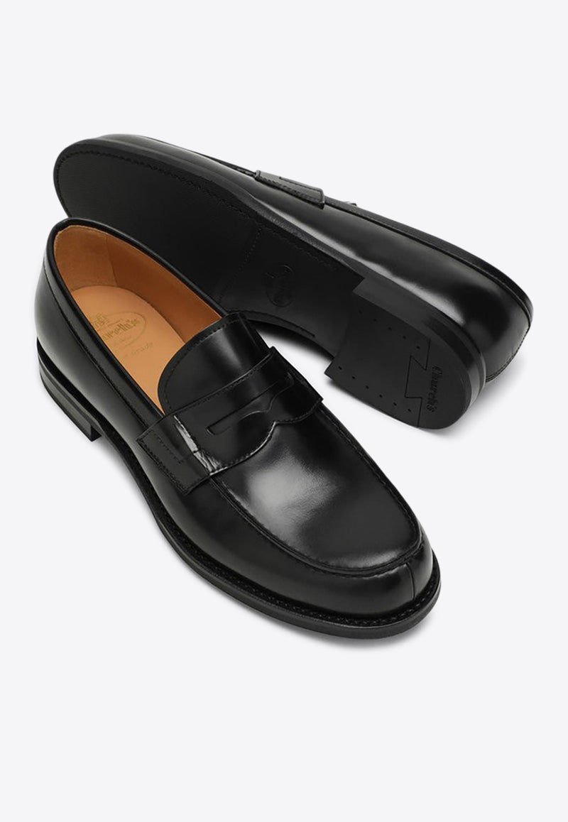 Church's Gateshead Leather Loafers Black GATESHEAD9NI/P_CHURC-F0AAB