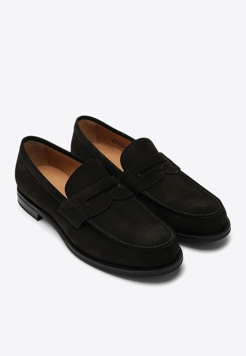 Church's Gateshead Suede Loafers Brown GATESHEAD9VR/P_CHURC-F0AAD