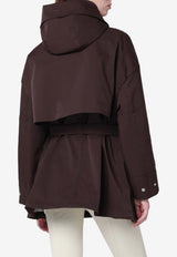 Herno Short Laminar Jacket Brown GC00092DL12837/R_HERNO-8930