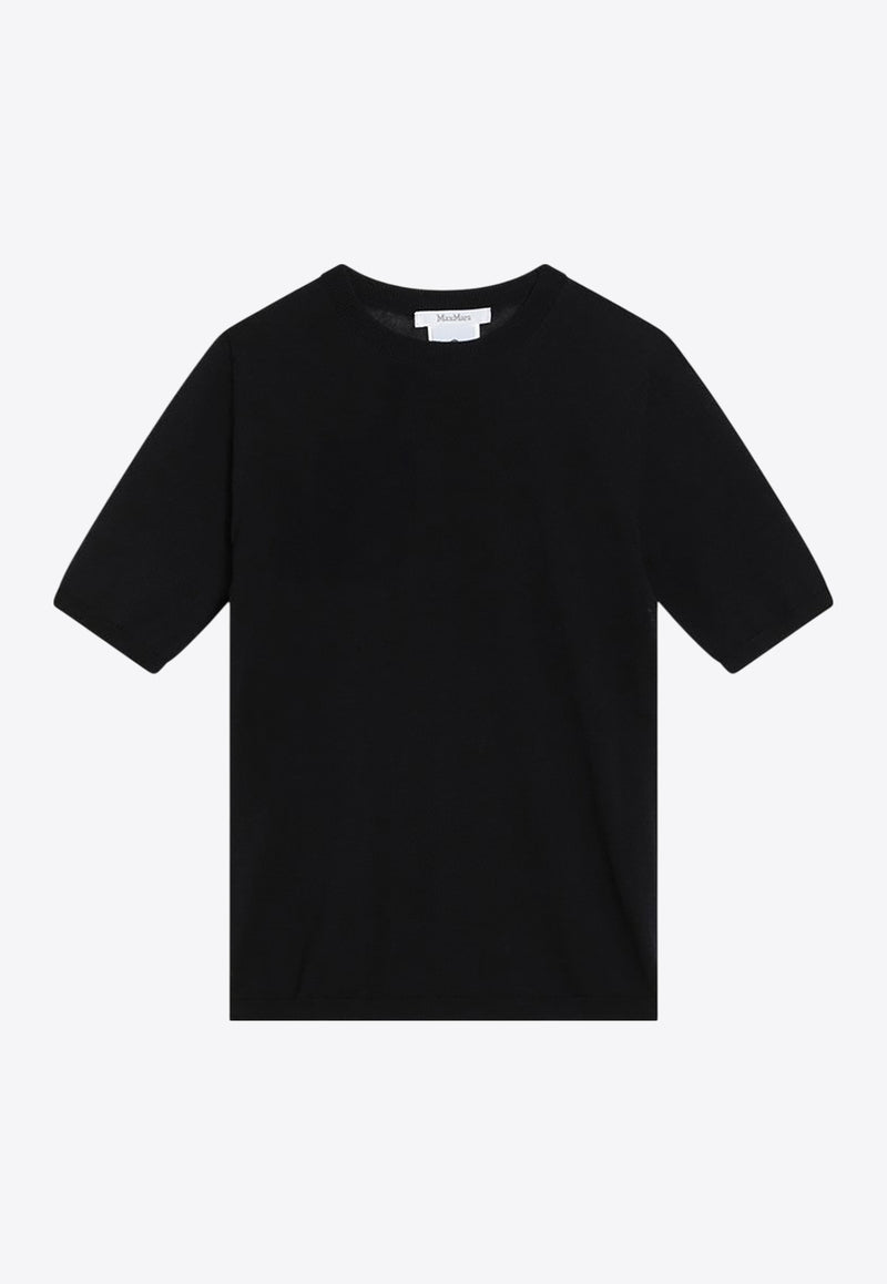 Max Mara Gerico Wool Knit Top Midnight Blue GERICOCO/R_MAXM-014