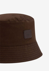 Dolce & Gabbana Logo Bucket Hat GH878A FUEFE M0696 Brown