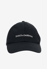 Dolce & Gabbana Embroidered Logo Baseball Cap Blue GH886Z GH207 B0665