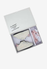 Baby Girls Set of Sneakers with Socks